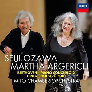 Martha Argerich - Beethoven: Piano Concerto 2 / Grieg: Holberg Suite  COMPACT
